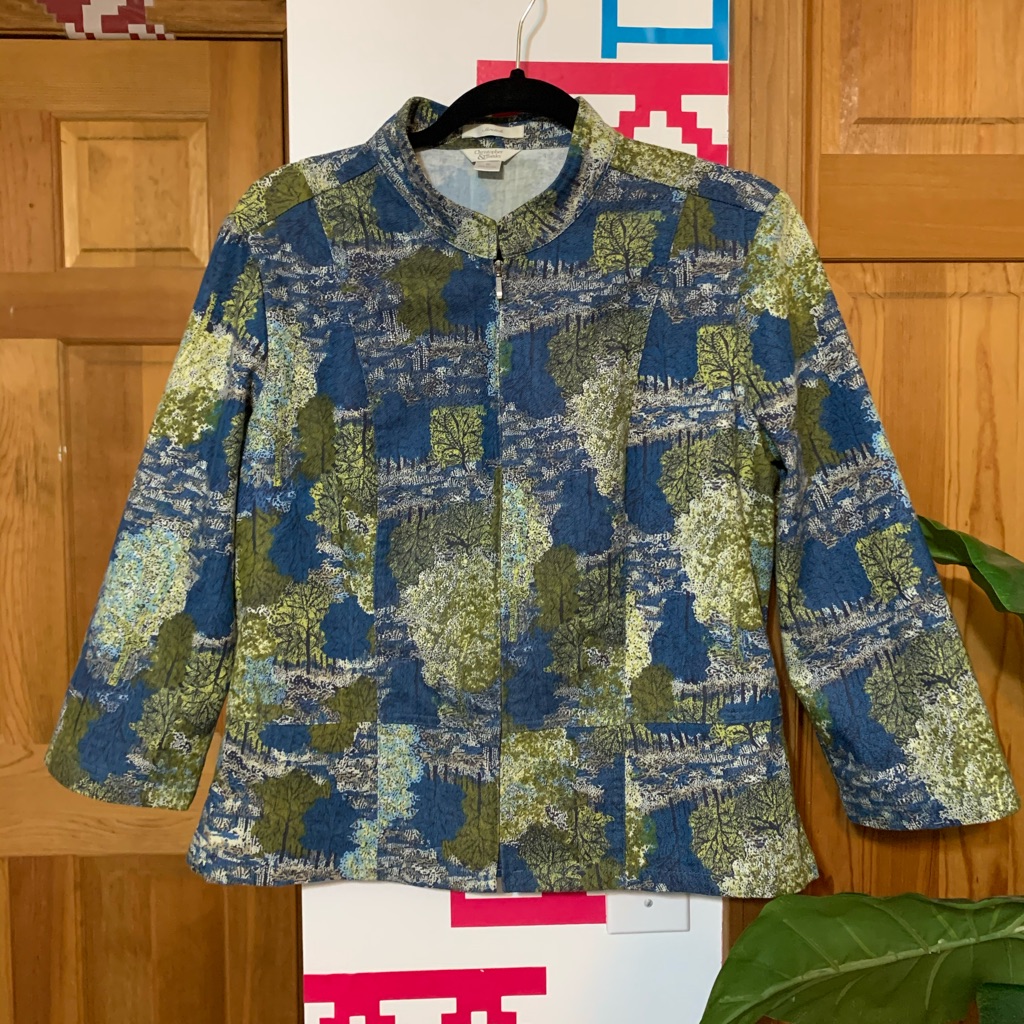 Forest Print Jacket